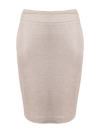 CBK Suits Icy Skirt Champagne with Rhinestone