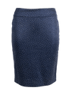 CBK Suits Icy Skirt Navy with Rhinestone
