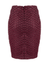 CBK Suits Nouveau Skirt Mesh Bordeaux