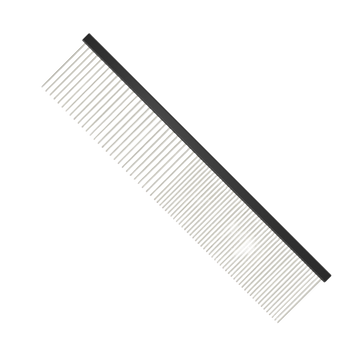 ALUMINUM 2 IN 1 COMB 19cm LONG 3.4cm TEETH