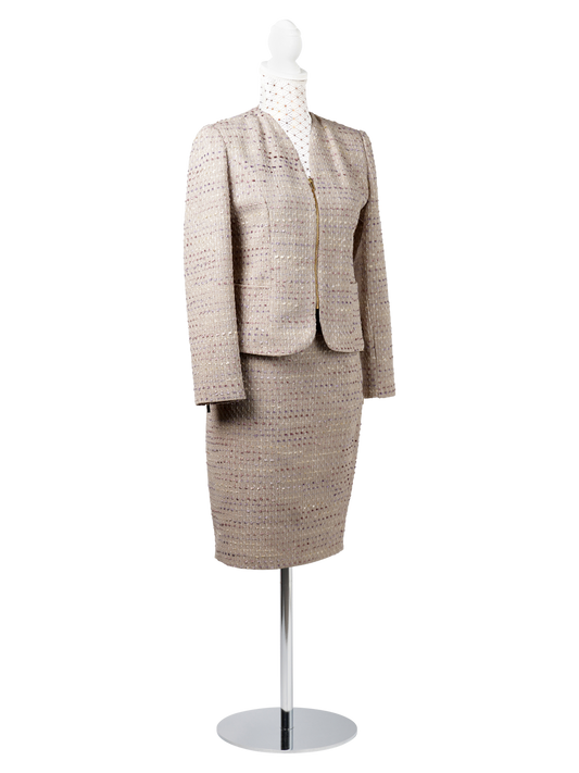 CARTIER CHANEL SUIT TAUPE