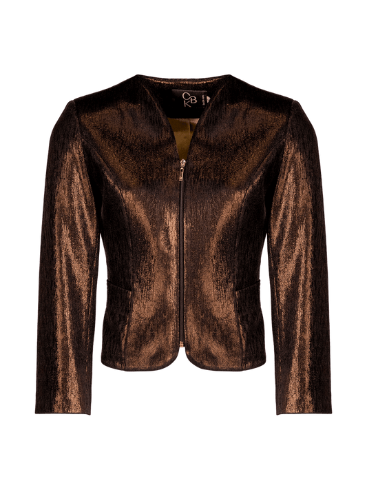 CBK Suits Cartier Blazer Metallic Copper