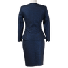 SAFAK BLING SUIT NAVY BLUE
