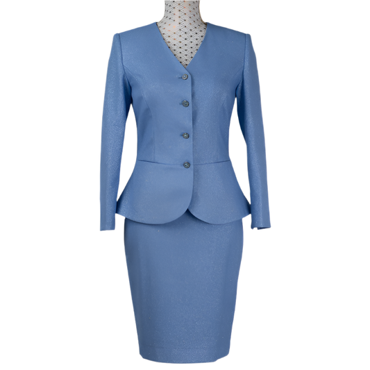 SAFAK BLING SUIT ICE BLUE