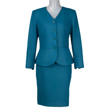 SAFAK BLING SUIT TURQUOISE