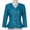 SAFAK BLING SUIT TURQUOISE
