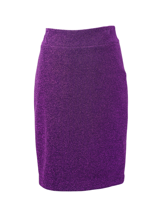 ICY SPARKLING SKIRT AMETHYST