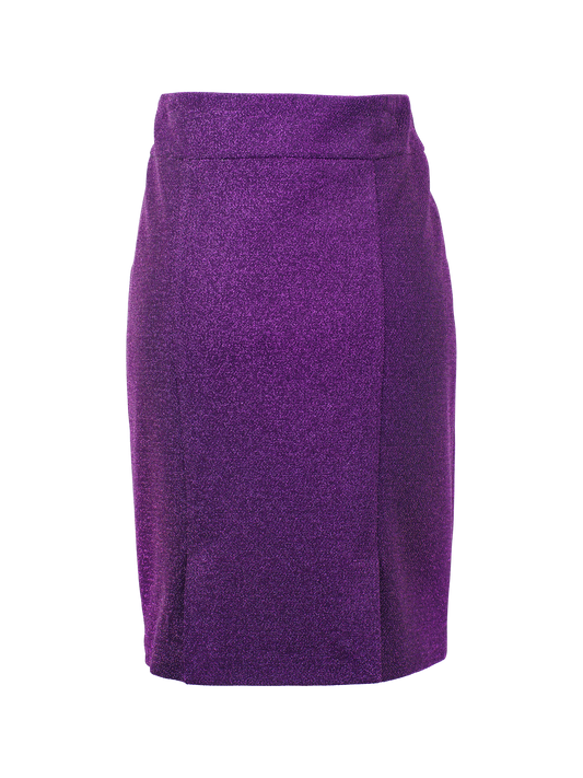 ICY SPARKLING SKIRT AMETHYST