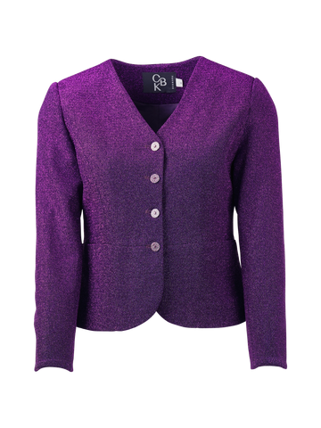 CBK Suits Icy sparkling jacket amethyst