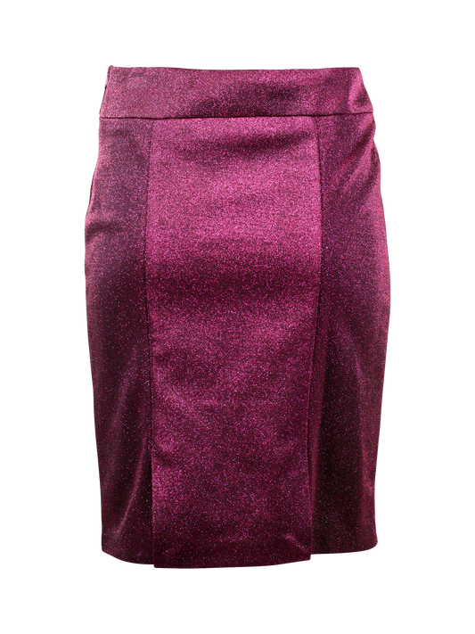 ICY SPARKLING SKIRT MAGENTA