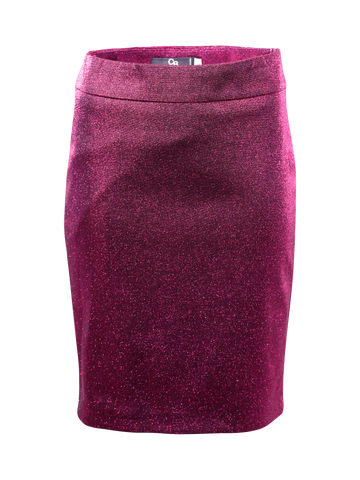 ICY SPARKLING SKIRT MAGENTA