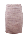 CBK Suits Cartier Tweed Skirt Cherry Blossom