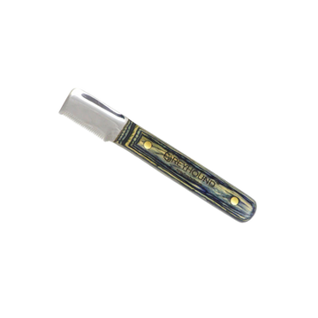 GREYHOUND, RETAIL TRIMMING KNIFE WITH CURVED BLADE