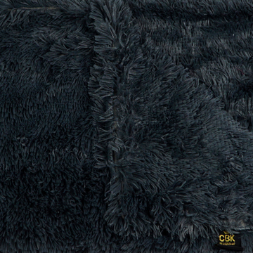 CBK Fleece dog blanket dark grey ultra soft & reversible