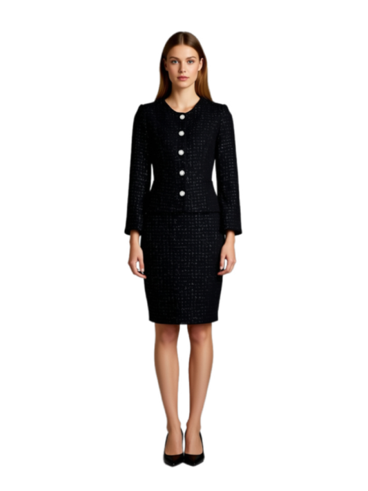 CBK Suits Nouveau Suit Tweed Sparkle Midnight