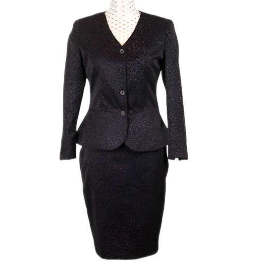 SAFAK BLING SUIT BLACK