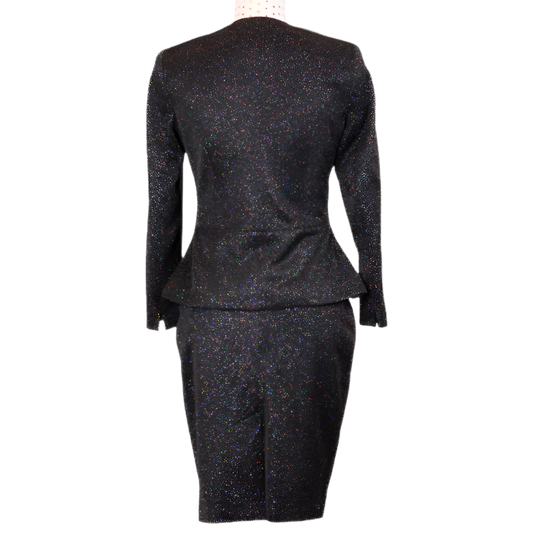 SAFAK BLING SUIT BLACK