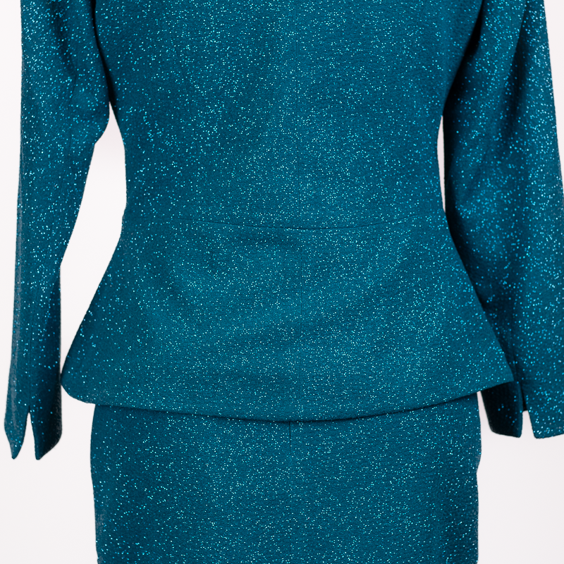 CBK Suit, Bling Jacket - Turquoise