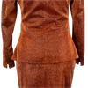 SAFAK BLING SUIT COPPER