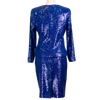 CBK Suit, Erva Sequin Blazer - Blue