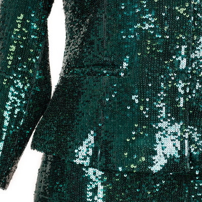 CBK-Anzug, Erva Paillet – Grün