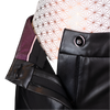 LEATHER LOOK PANTS BLACK