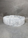 CBK Luxury donut bed with zipper and removable cover frozen white