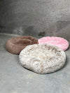 CBK Luxury donut bed with zipper and removable cover pink