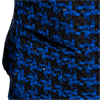 CHANEL LOOK SUIT BLUE EKOSE PATTERN