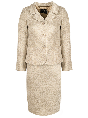 CBK Suits Chili Jacquard Suit Eucalyptus