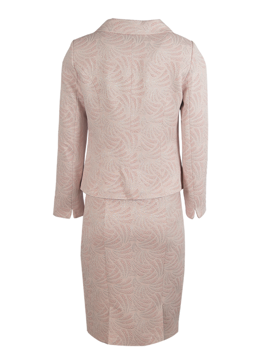 CBK Suits Chili Jacquard Suit Misty Rose