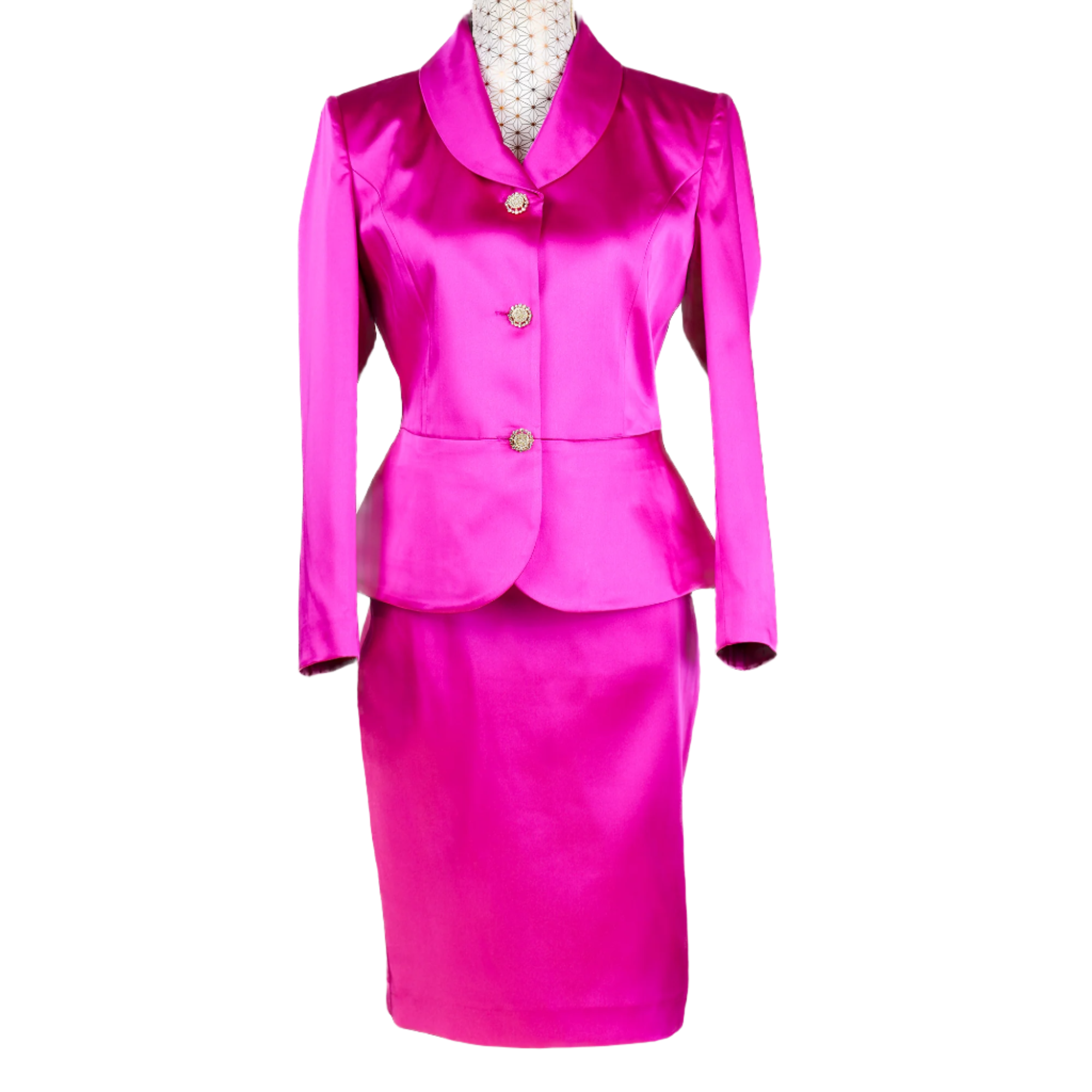 CBK Suits Marco satin skirt pink – GroomUs.eu