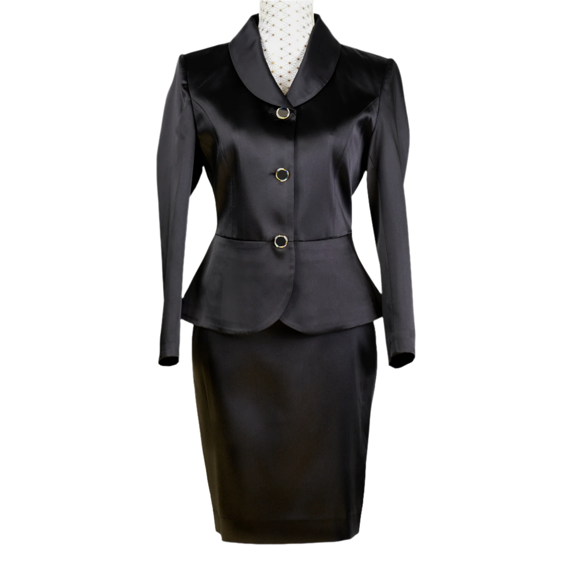 CBK Suits Marco satin skirt black – GroomUs.eu