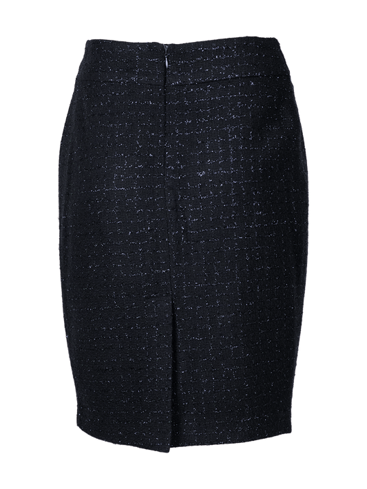 CBK Suits Nouveau Skirt Tweed Sparkle Midnight