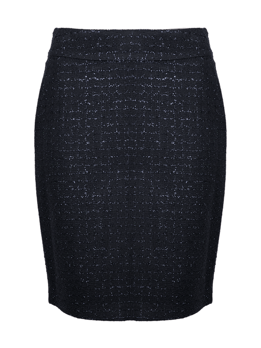CBK Suits Nouveau Skirt Tweed Sparkle Midnight