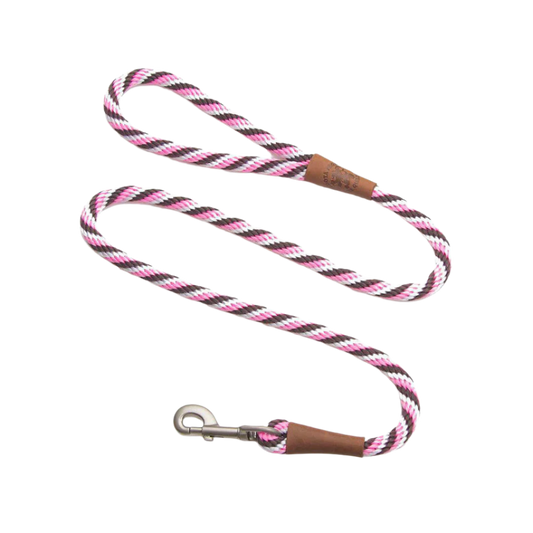 SNAP LEASH PINK CHOCOLATE 13 MM
