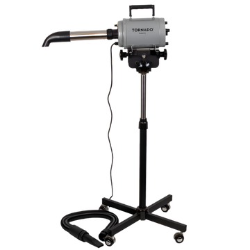 CBK Tornado powerdry blower with floor stand & pipe