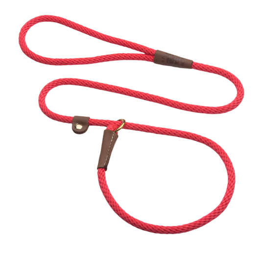 RETRIEVER LEASH RED 9MM