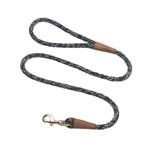 Mendota Snap leash salt & pepper 13 mm