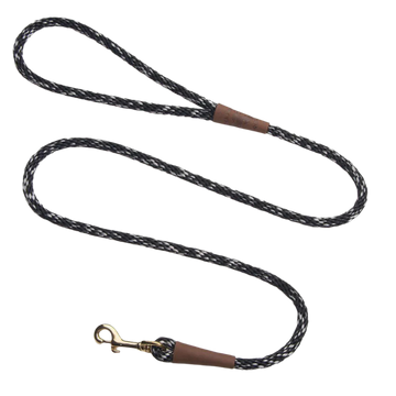 Mendota Snap leash salt & pepper 9 mm