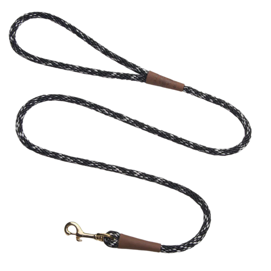 Mendota Snap leash salt & pepper 9 mm
