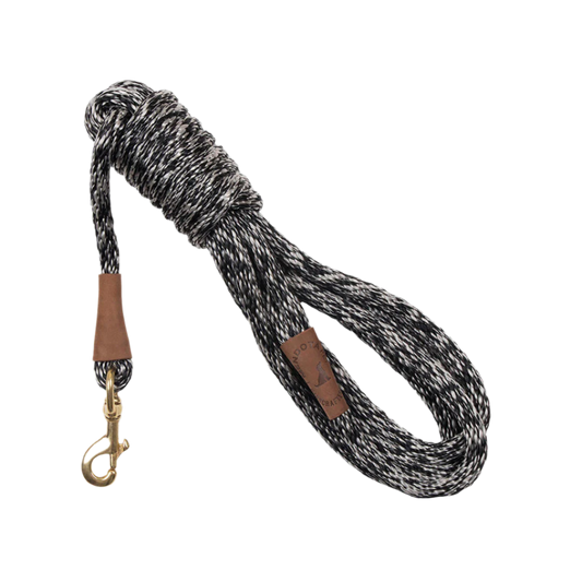 Mendota Track leash salt pepper 13 mm