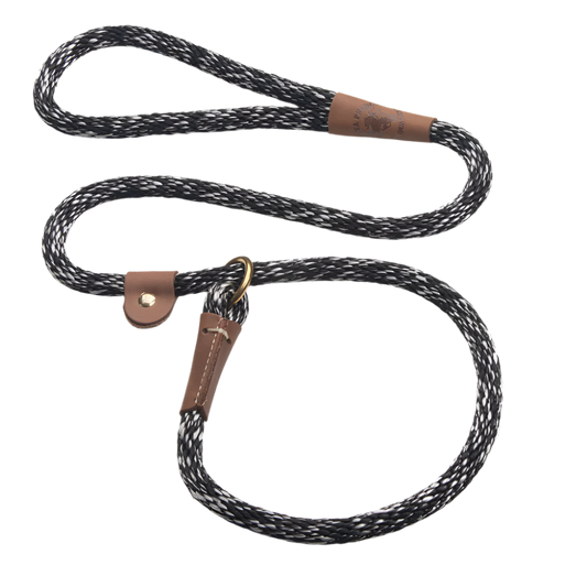 Mendota Retriever leash salt & pepper 13mm