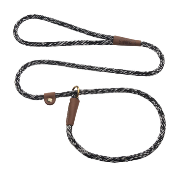 Mendota Retriever leash salt & pepper 9 mm