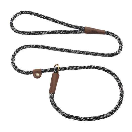 Mendota Retriever leash salt & pepper 9 mm