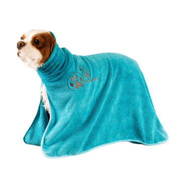 Show Tech Dry Dude Microfiber Drying Towel Coat - Turquoise