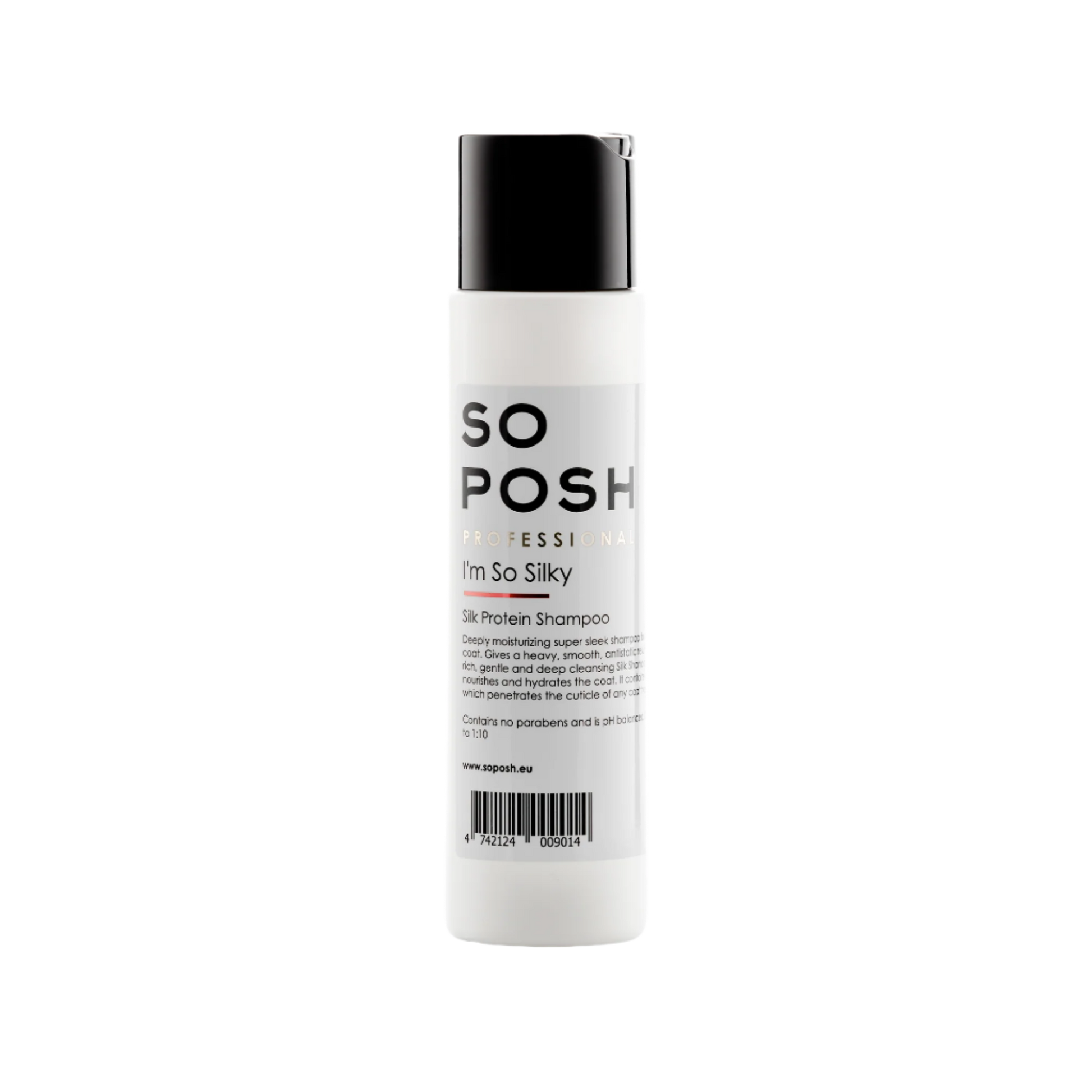 I'm So Silky Shampoo fra SO POSH 250 ml. Shampoo til drop coat og silky coat. Fås kun hos GroomUs.