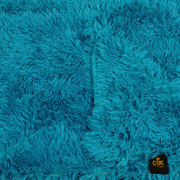 CBK FLEECE DOG BLANKET TURQUOISE ULTRA SOFT & REVERSIBLE