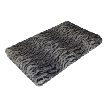 CBK Non-slip vetbed charcoal grey tiger stripes