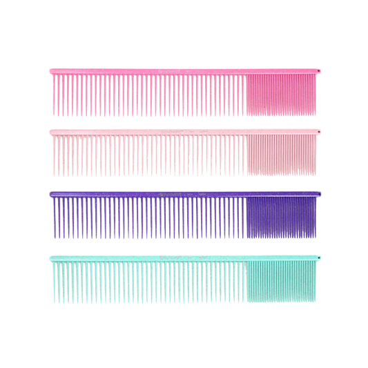 Greyhound Combs ultra lite coated 25cm long & 4.5cm teeth